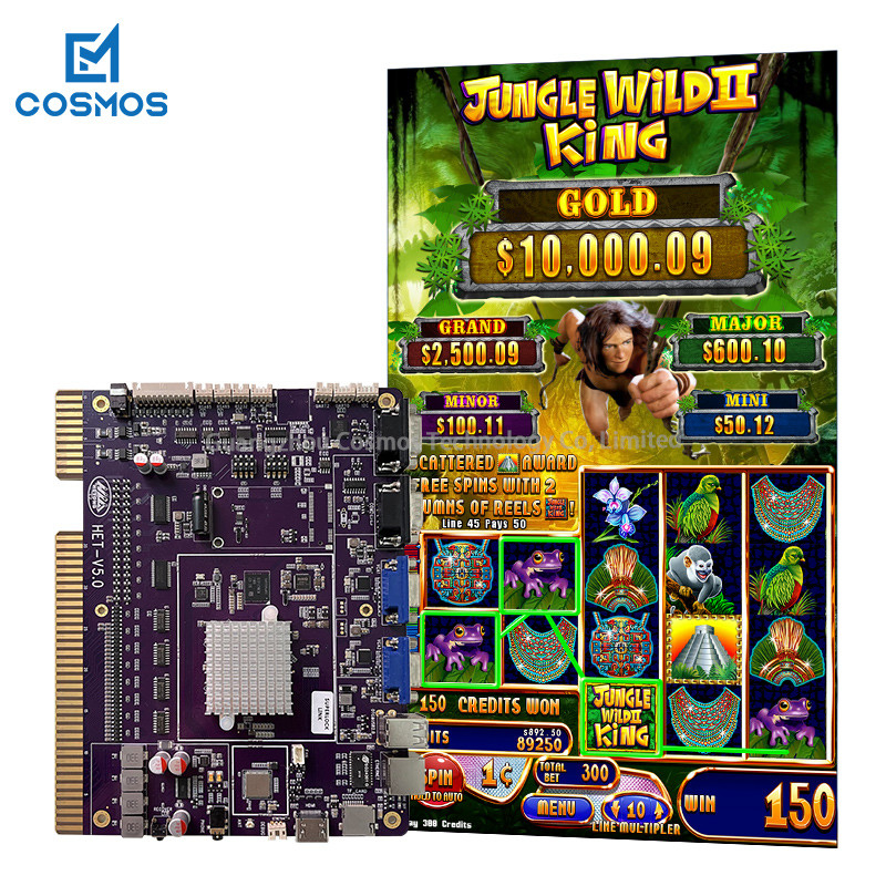 High Returns skill Slot Arcade Machine Board Earn Money Jungle Wild King